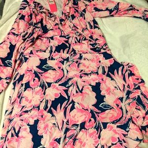 Lilly Pulitzer Flamingle Jessalynne Romper
